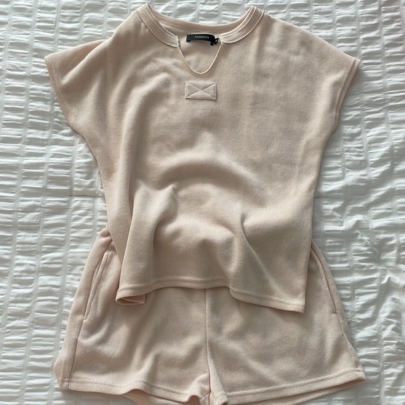 Beige Two Piece Set - Picture 3 of 3